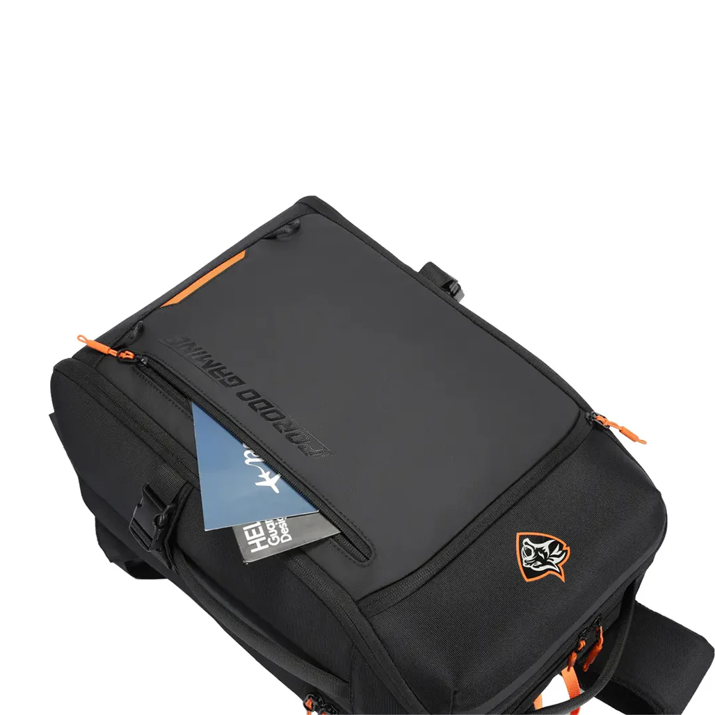 Porodo Gaming PS5 Storage & Laptop Backpack – Water-Resistant Travel Bag with Type-C PD 40W Charging Port - Image 4