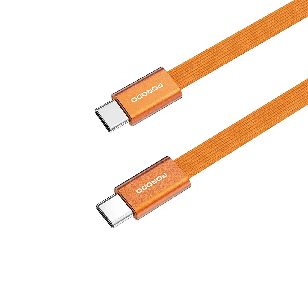 Porodo High-Speed USB-C Braided Cable Charging & Data Transfer - Image 3