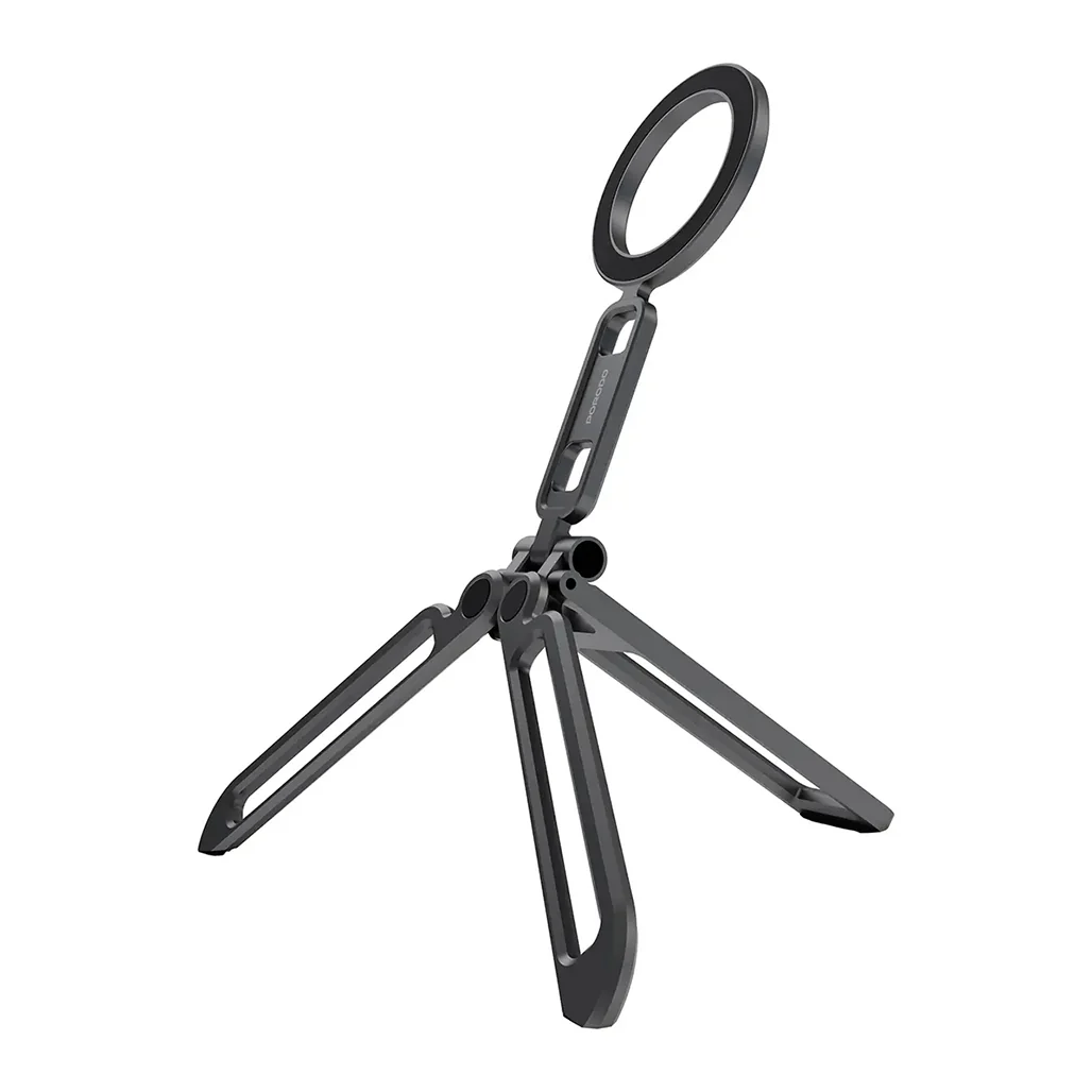 Porodo Holdflex Foldable Phone Holder with Aluminum Magnetic Stand - Image 2