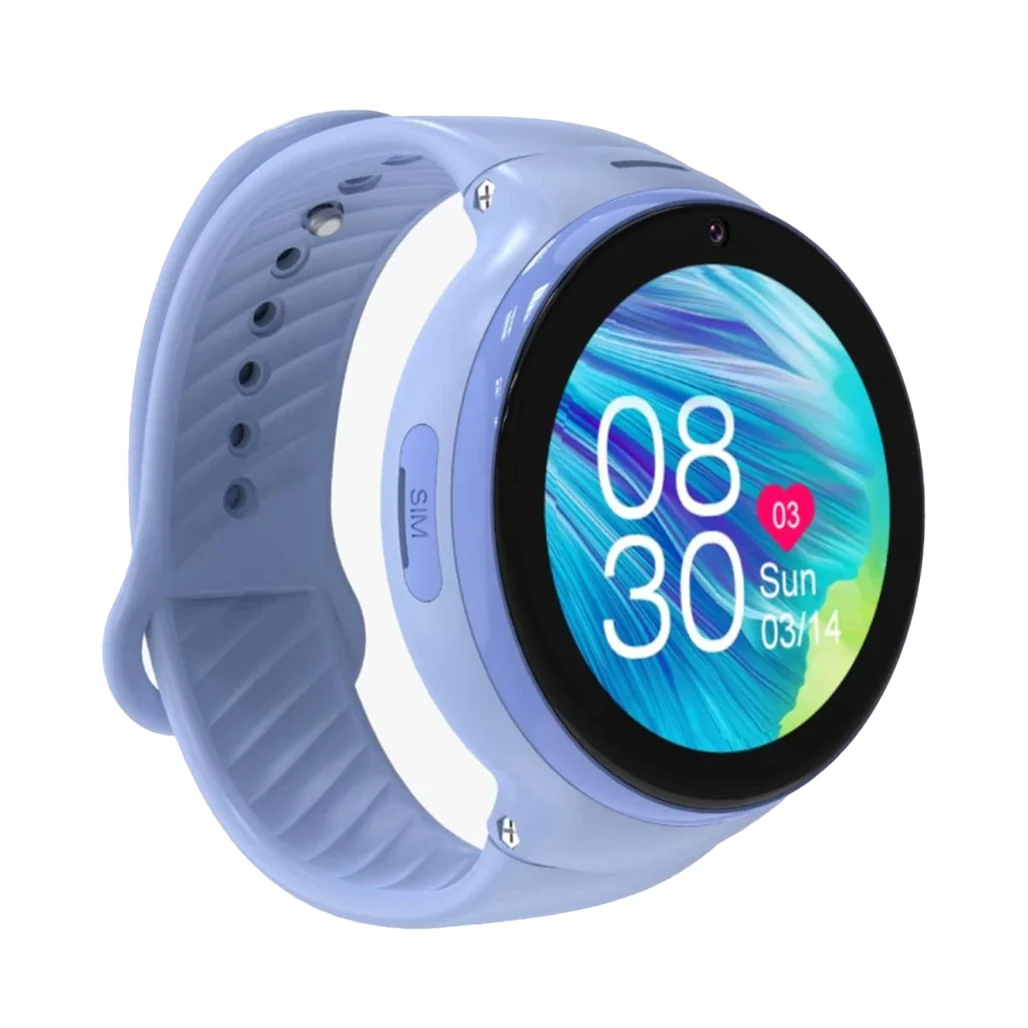 Porodo Kids 4G Smart Watch - Android OS With Whatsapp - Blue - Image 2