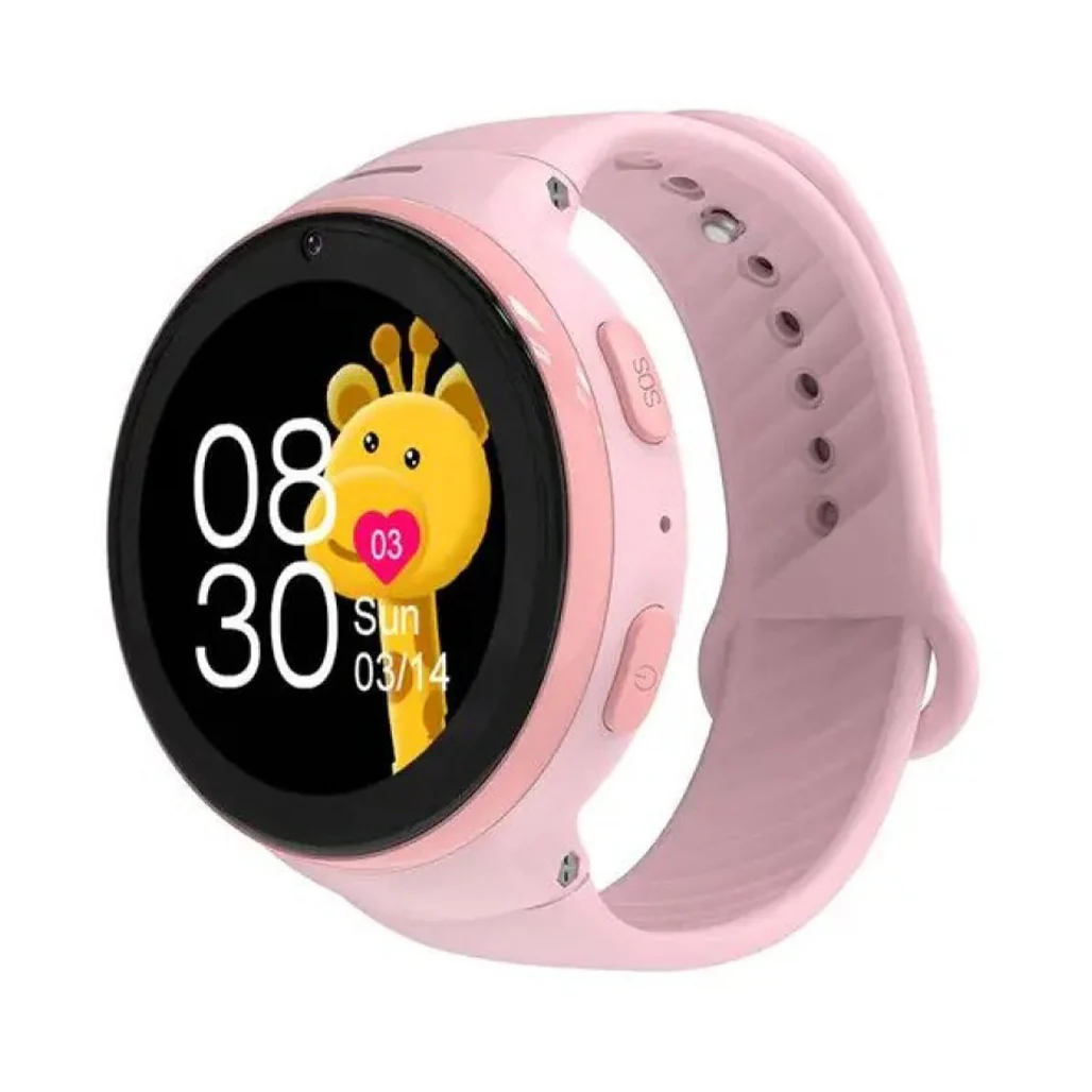 Porodo Kids 4G Smart Watch - Android OS With Whatsapp - Pink - Image 2