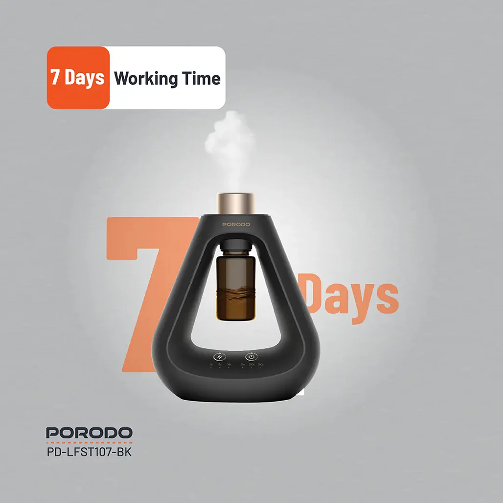 Porodo Lifestyle Aroma Sphere Waterless Diffuser – Long-Lasting Aromatherapy for Any Space - Image 5