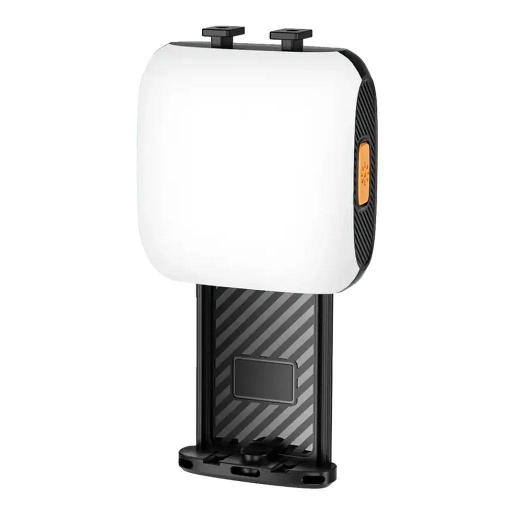 Porodo Lifestyle Clip-On Fill Light - Black - Image 2