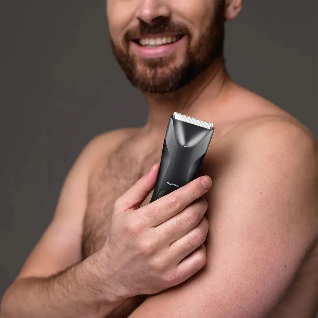 Porodo Lifestyle Full-Body Grooming Kit - Black - Image 5