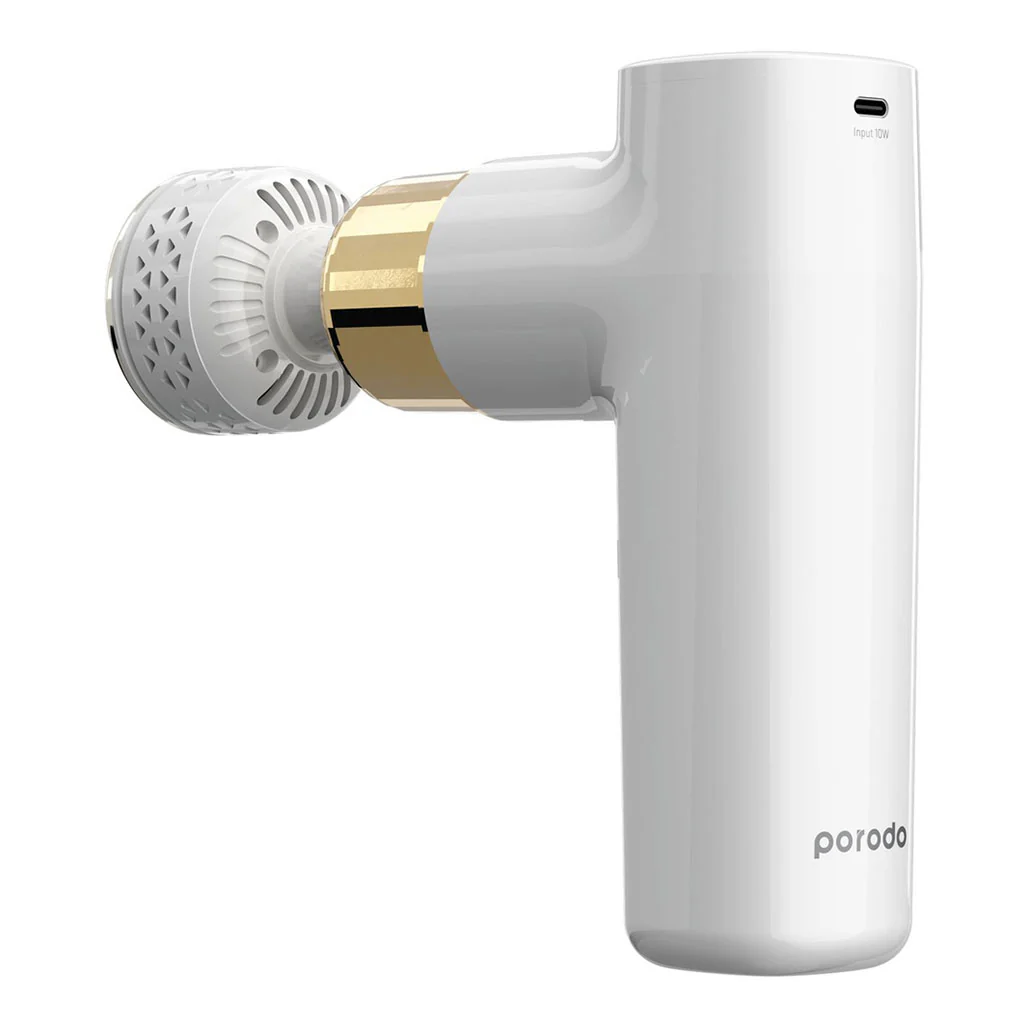 Porodo Lifestyle Hot & Cold Portable Massager With 4 Types Of Professional Massage Heads - Image 2
