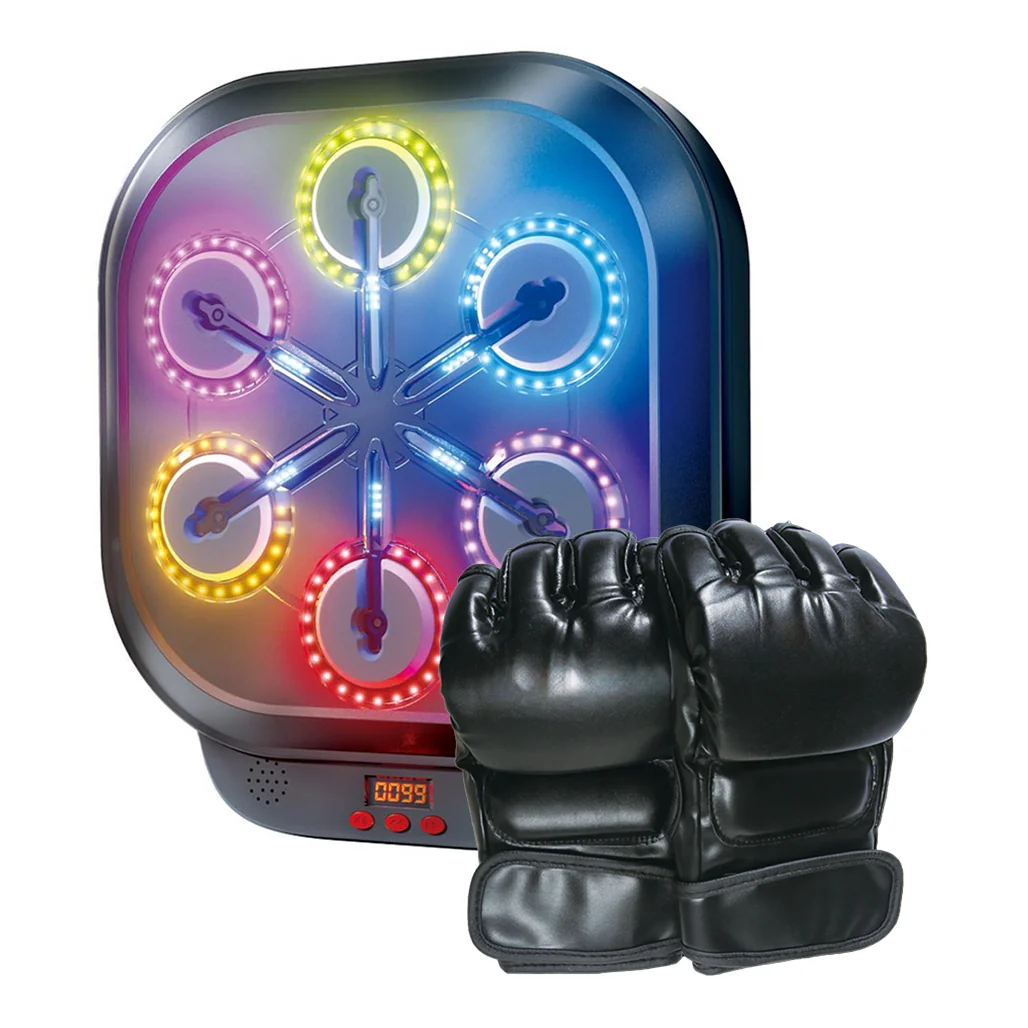 Porodo Lifestyle Interactive Boxing Game - High-Energy Fun with Bluetooth Speaker - PD-LFST023-BK