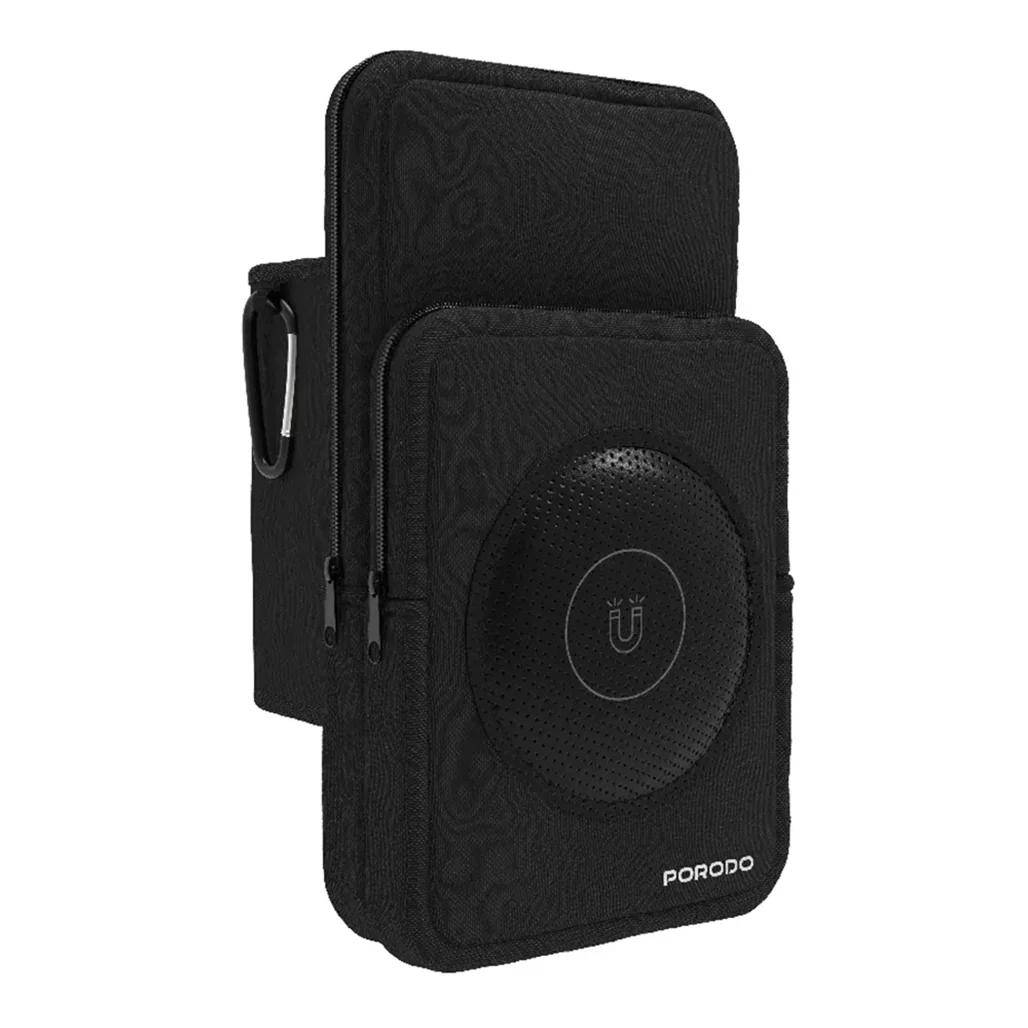 Porodo Lifestyle Magnetic Water Bottle Sleeve - Black