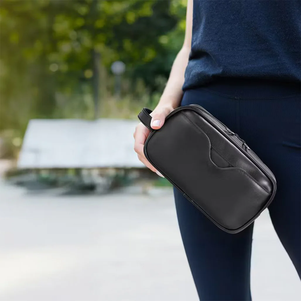 Porodo Lifestyle MagSafe Travel Organizer Pouch with Phone Holder - PDLFSTP258BK - Image 5