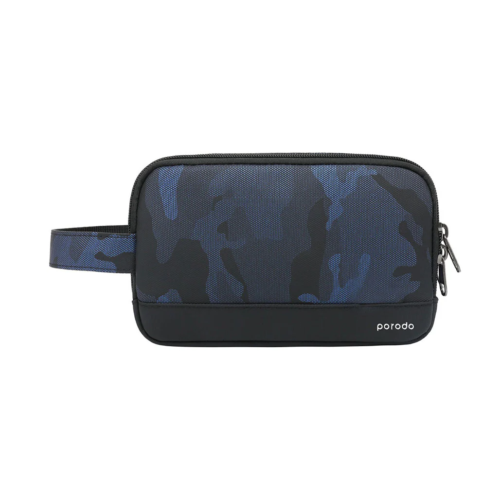 Porodo Lifestyle Multi-Compartment Camouflage Storage Bag 8.2 inch - Image 2