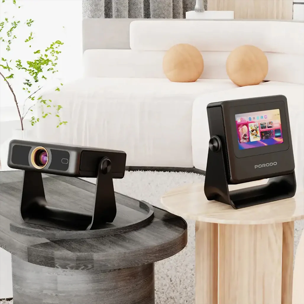 Porodo LifeStyle Optivis Smart HD Projector - Black - Image 5