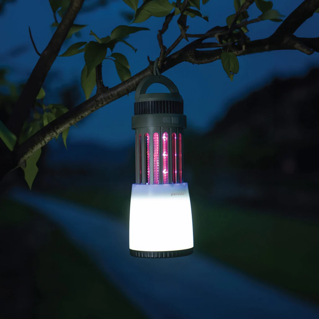 Porodo LifeStyle Outdoor 5W Lamp with Mosquito Zapper - Image 3