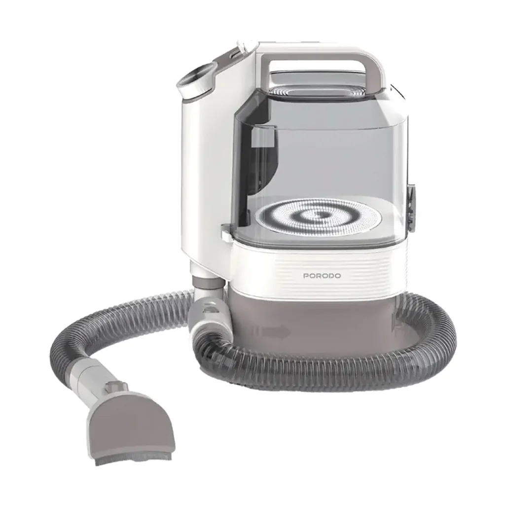 Porodo Lifestyle Pet Grooming Kit with Vacuum – Powerful 13500Pa Suction, Low Noise, White
