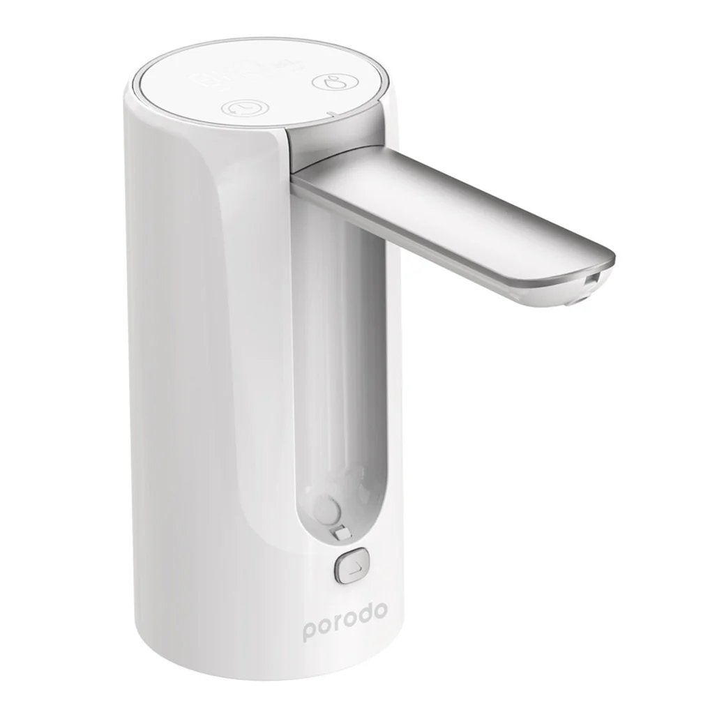 Porodo Lifestyle Portable Water Pump - Digital Display And Touch Control - Image 2