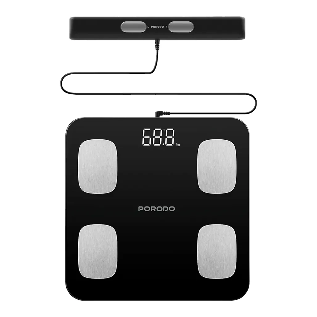 Porodo Lifestyle Precise Analysis Smart Scale - Black