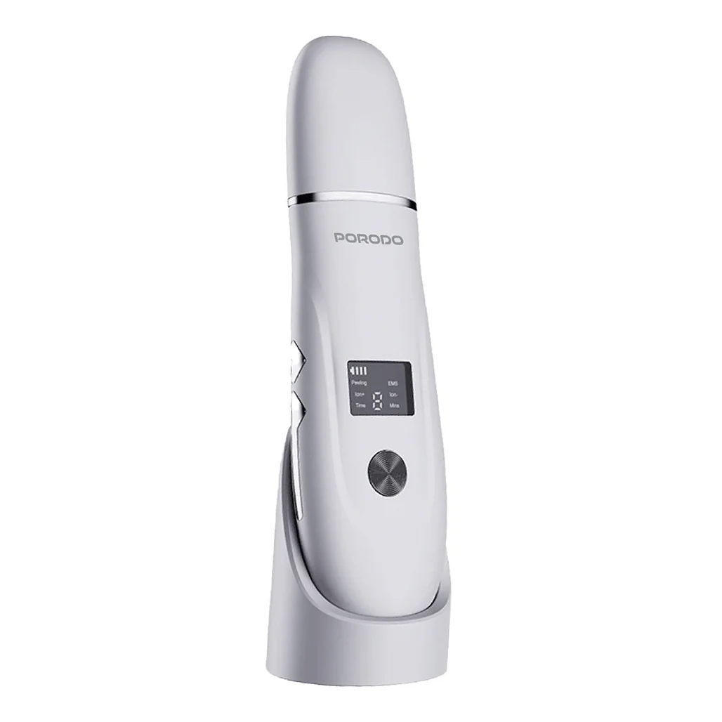 Porodo Lifestyle Ultrasonic Face Scrub & Peeler – Advanced Skincare Technology for Deep Cleansing and Exfoliation - Image 2