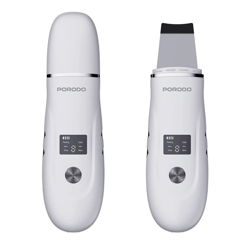 Porodo Lifestyle Ultrasonic Face Scrub & Peeler – Advanced Skincare Technology for Deep Cleansing and Exfoliation - Image 3