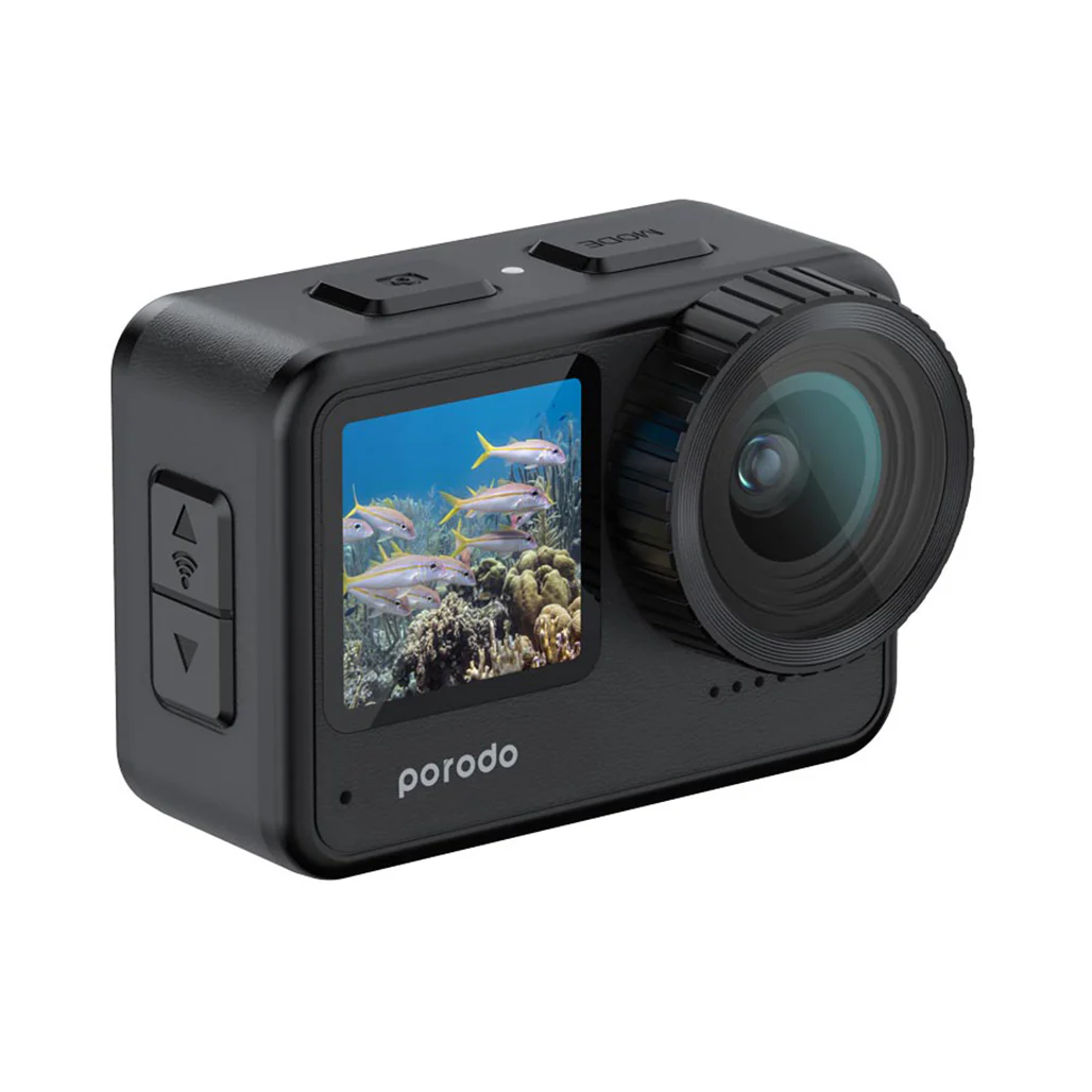 Porodo Lifestyle Waterproof 4K UHD Action Camera
