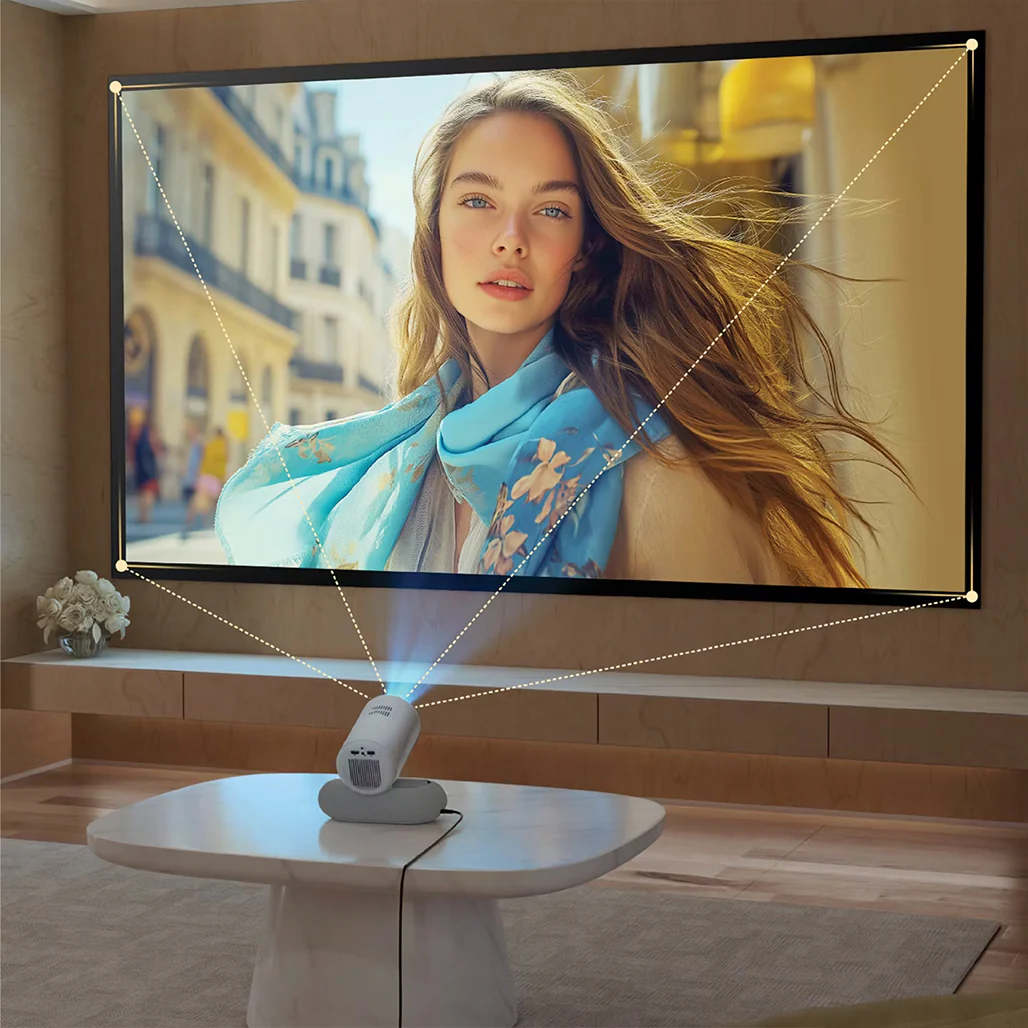 Porodo Lumacast - Smart Full HD Projector Auto Focus & Keystone - Image 4