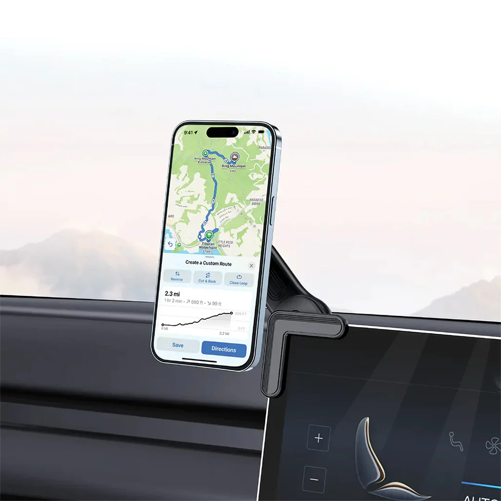 Porodo Magnetic Screen Mount - Black - Image 4