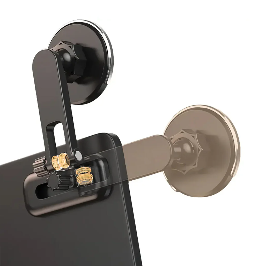Porodo MagSpin Magnetic Phone Holder - Black - Image 3