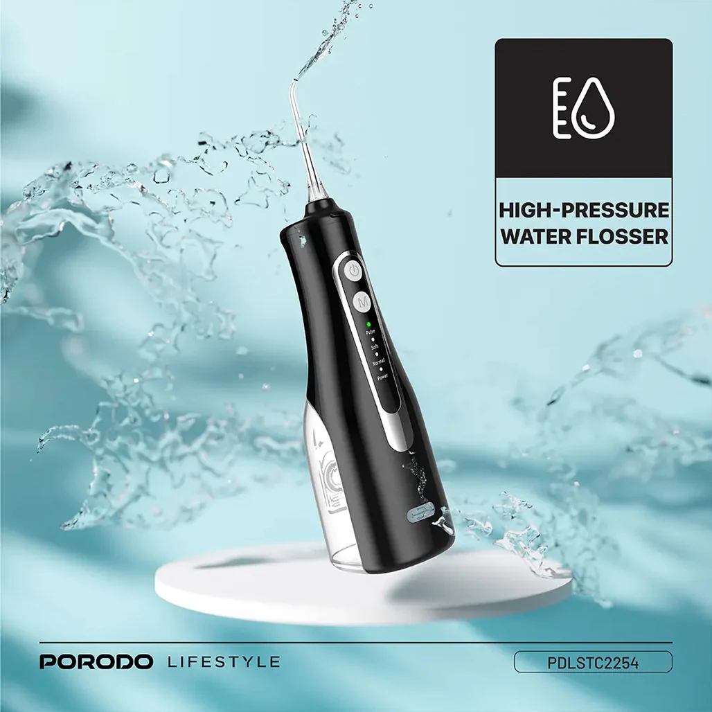 Porodo Lifestyle Ultimate Oral Care Duo Electric Toothbrush & Water Flosser Combo - Image 6