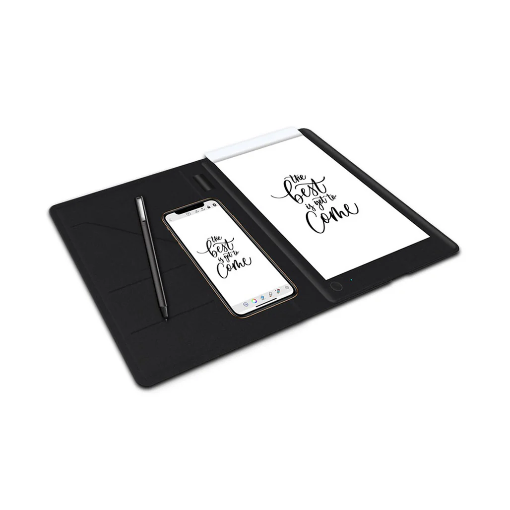 Porodo PD-SWNB-BK Smart Writing Notebook with Pen - Gray - Image 2