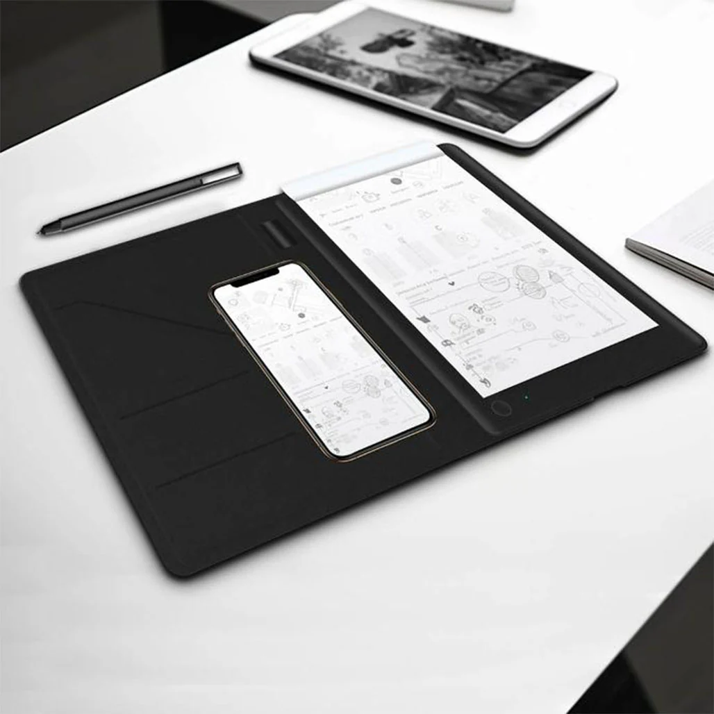 Porodo PD-SWNB-BK Smart Writing Notebook with Pen - Gray - Image 3