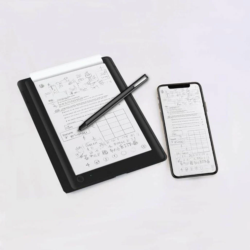 Porodo PD-SWNB-BK Smart Writing Notebook with Pen - Gray - Image 5