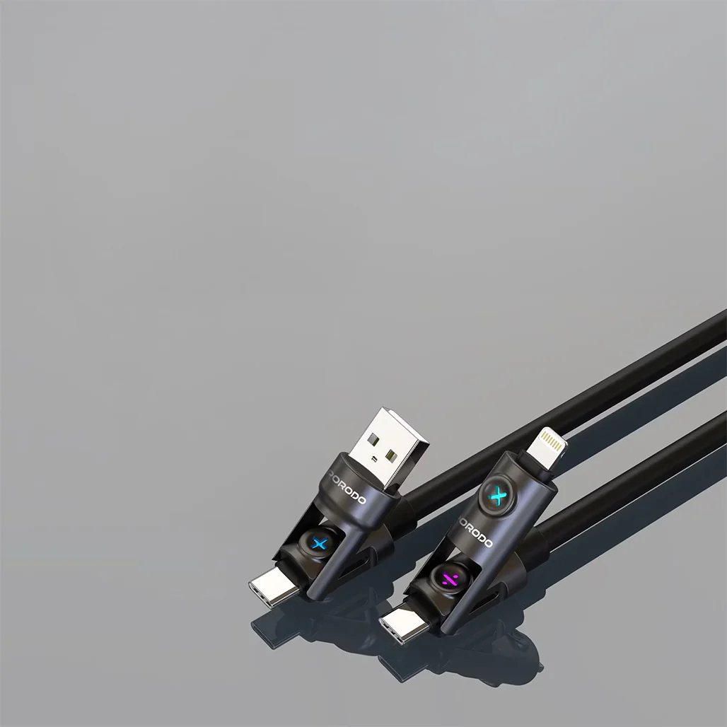 Porodo Powerglow 4-in-1 High-Speed Charging Cable - PDCBL2226 - Image 11