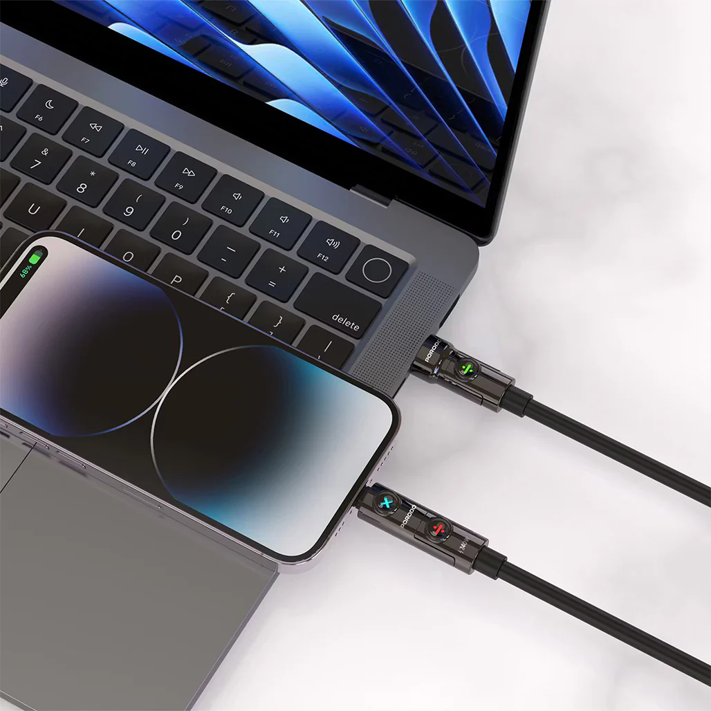 Porodo Powerglow 4-in-1 High-Speed Charging Cable - PDCBL2226 - Image 8