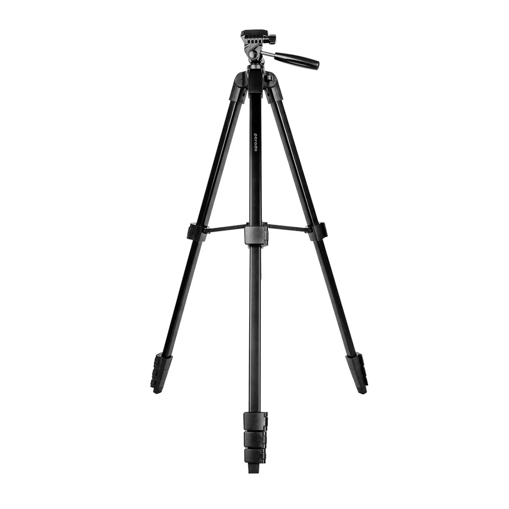 Porodo Professional Gimbal Tripod - Black - Image 2