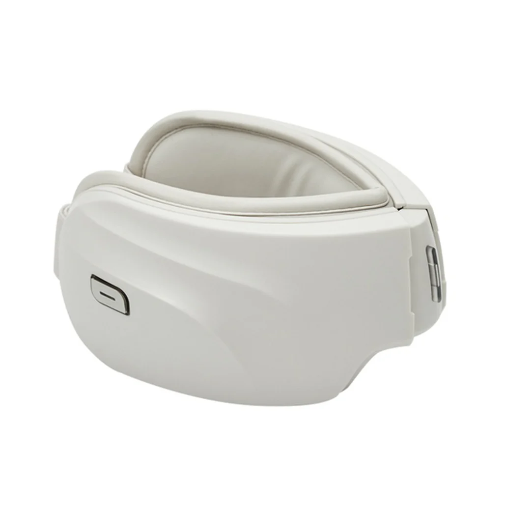 Porodo Rechargeable Eye Massager With Heat & Bluetooth Music | PD-IMS5MD-WH - Image 3