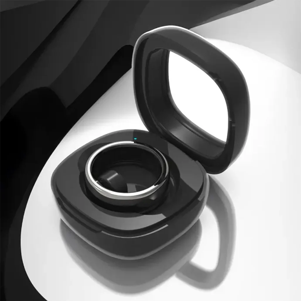 Porodo Smart Wearable Ring Size 10 (Large) - Black - Image 3