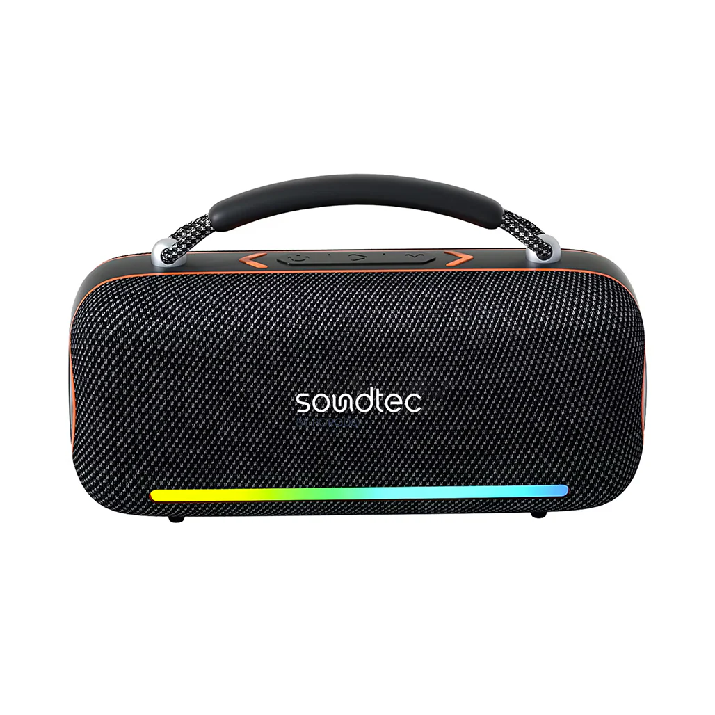 Porodo Soundtec 60W Bluetooth Speaker - Black