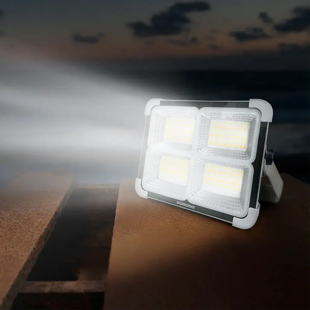 Porodo Sunlite Solar-Powered Rechargeable Outdoor LED Light - Image 5