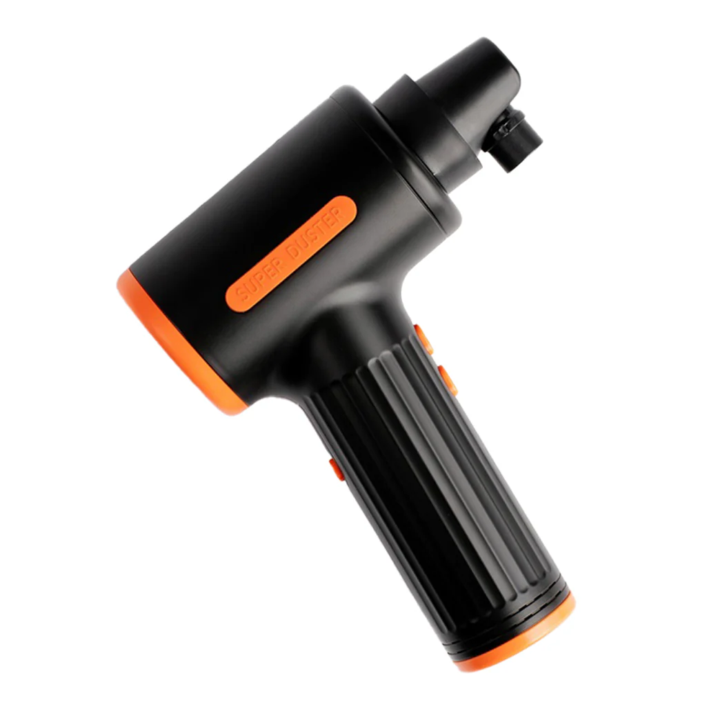 Porodo Triple Speed Portable Air Duster with 4 Nozzles and LED Light - 7500mAh Battery, Type-C Charging, Low Noise - Image 3