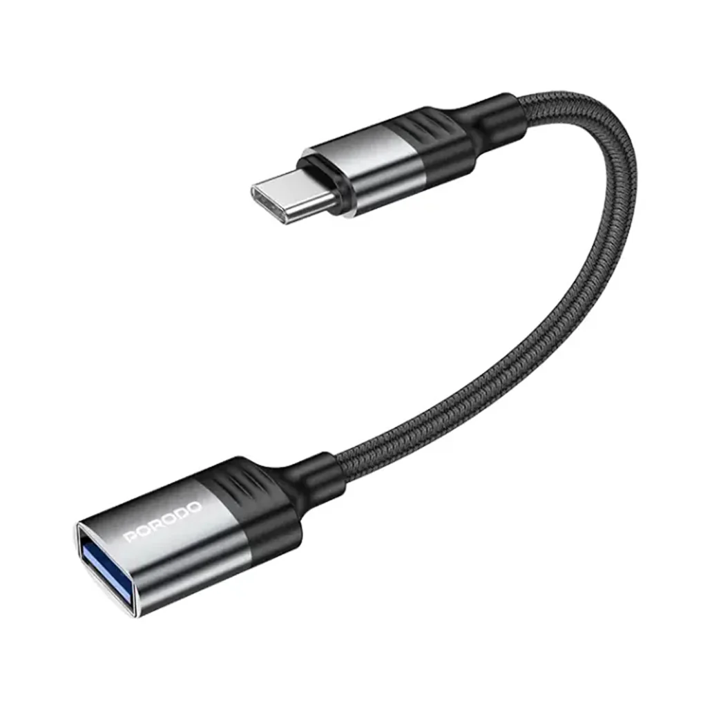Porodo USB-C OTG Wire - Black