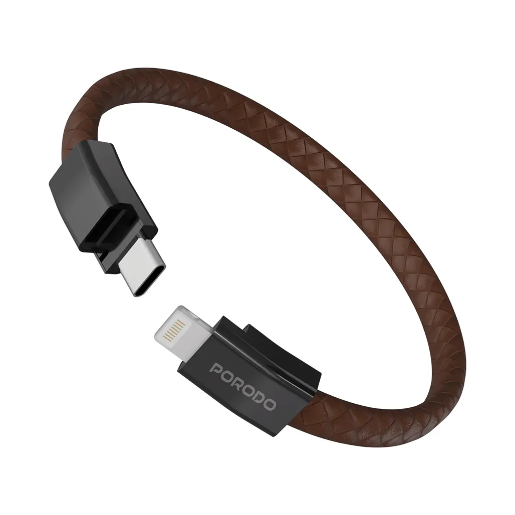 Porodo USB-C to Lightning Wristband Cable Magnetic Steel Clasp - Image 5