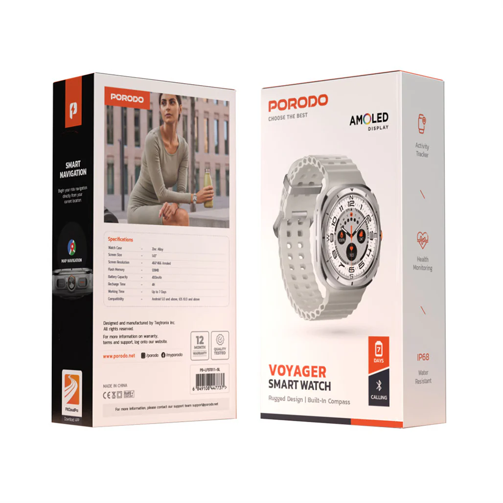Porodo Voyager Smart Watch - Image 15