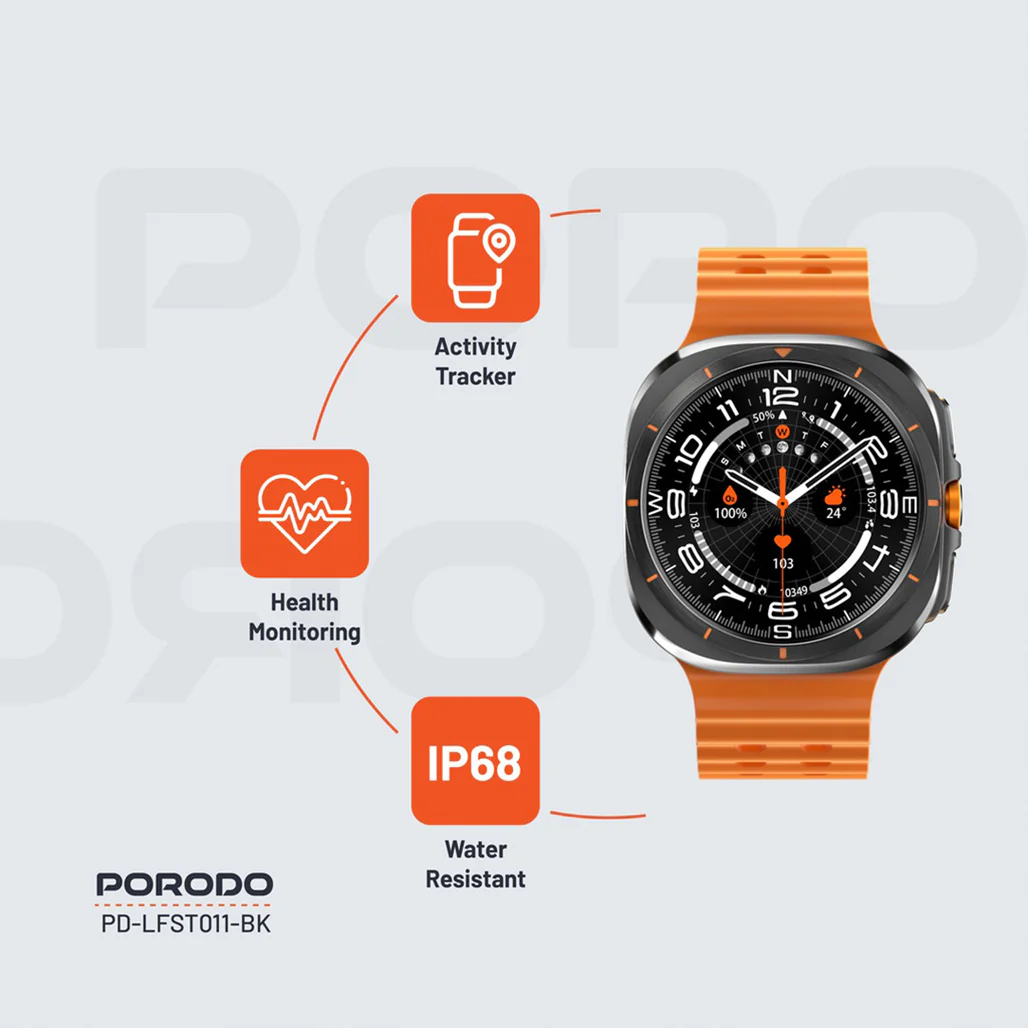 Porodo Voyager Smart Watch - Image 7