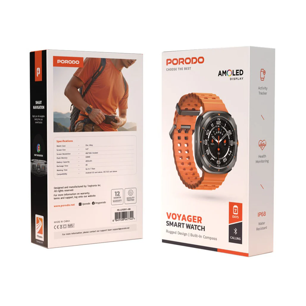 Porodo Voyager Smart Watch - Image 8