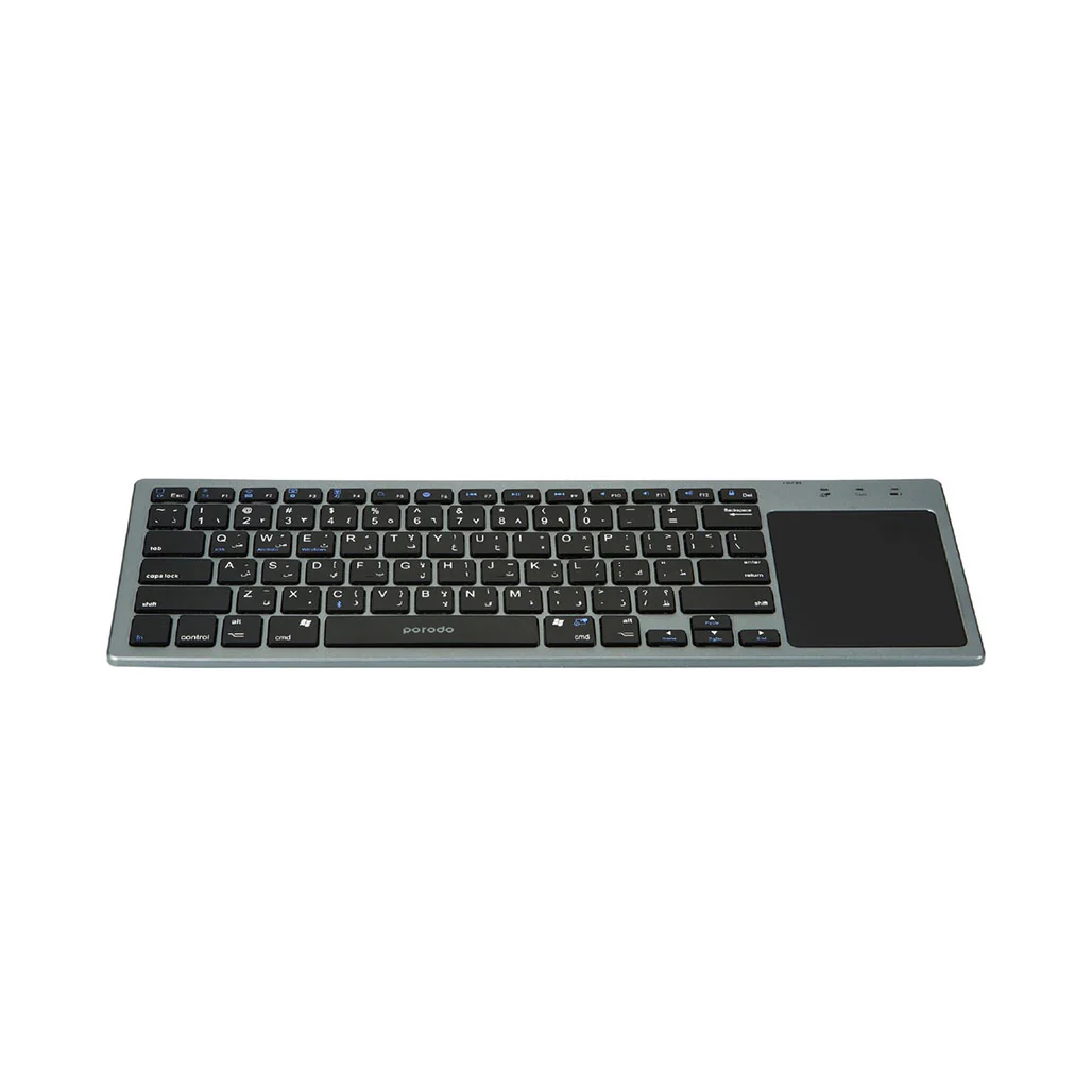 Porodo Wireless Keyboard with Touchpad