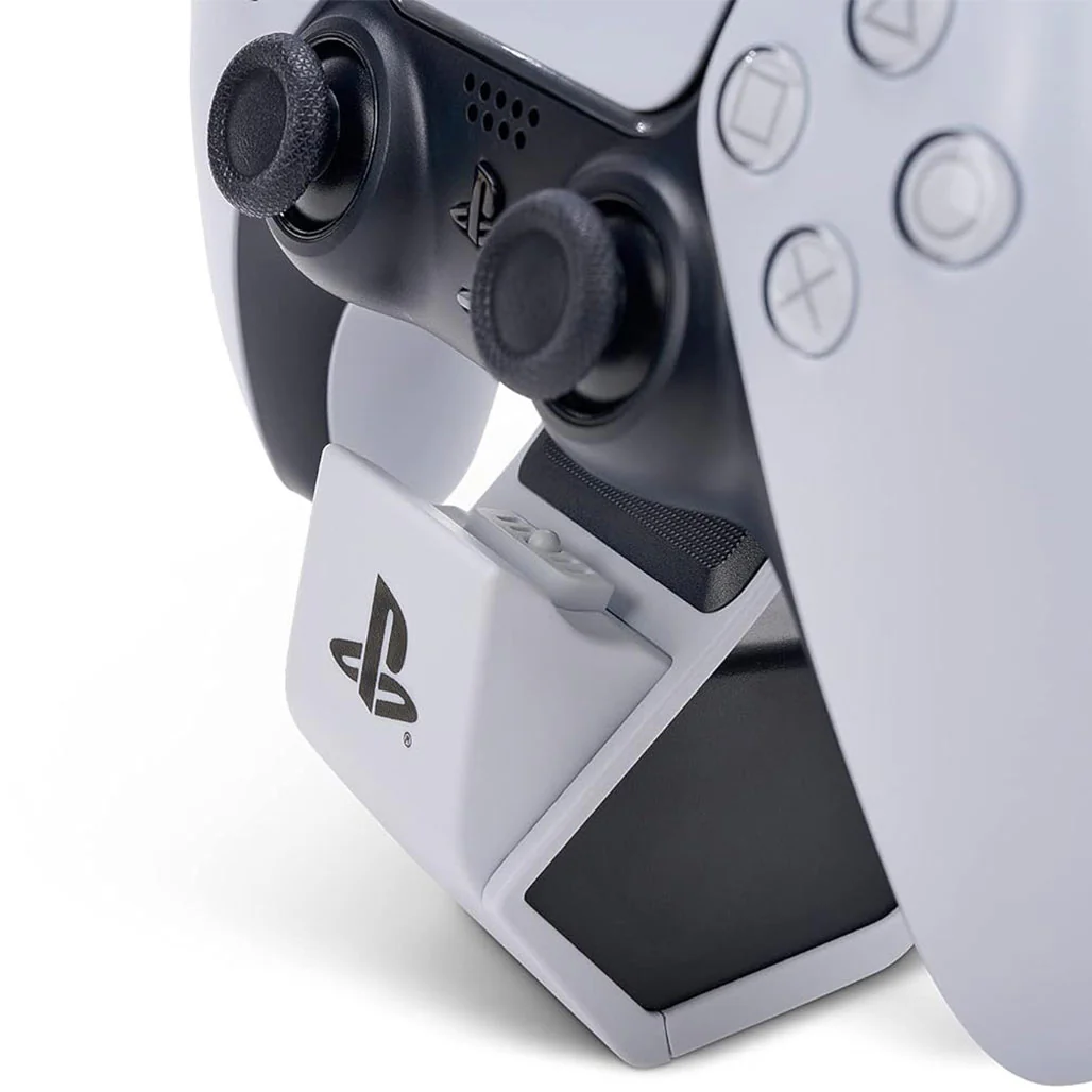 PowerA Twin Charging Station for DualSense Wireless Controllers – Officially Licensed for PS5, AC Powered, LED Indicator - Image 4