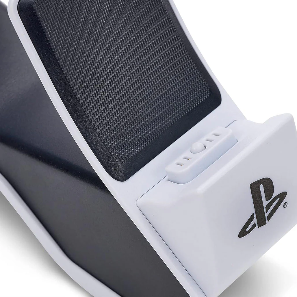 PowerA Twin Charging Station for DualSense Wireless Controllers – Officially Licensed for PS5, AC Powered, LED Indicator - Image 5