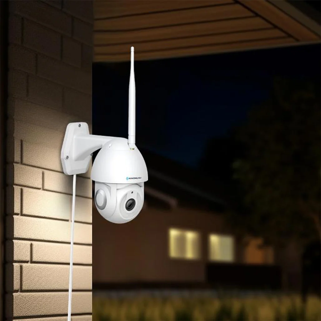 Powerology 4G Outdoor Camera with Motion Detection & Full-Color Night Vision - Image 4