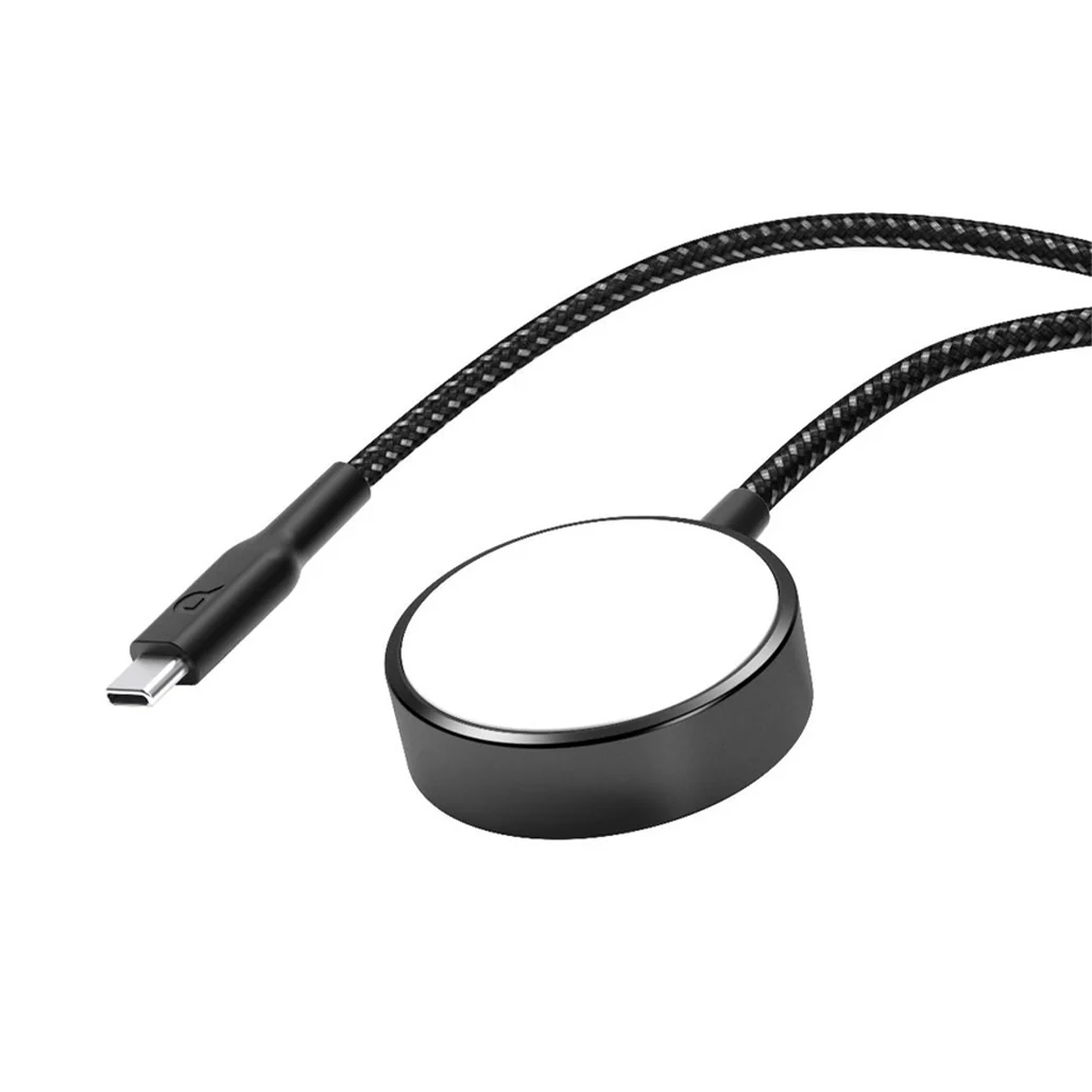 Powerology Braided Type-C Watch Charger 5W 1.2M/4ft | PCAB005 - Image 2