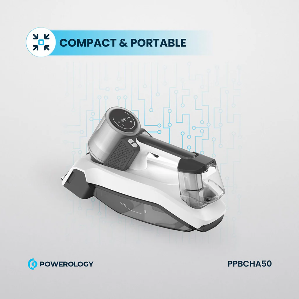 Powerology Cordless Spot Cleaner – White - Image 5