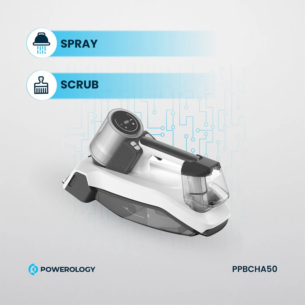 Powerology Cordless Spot Cleaner – White - Image 6