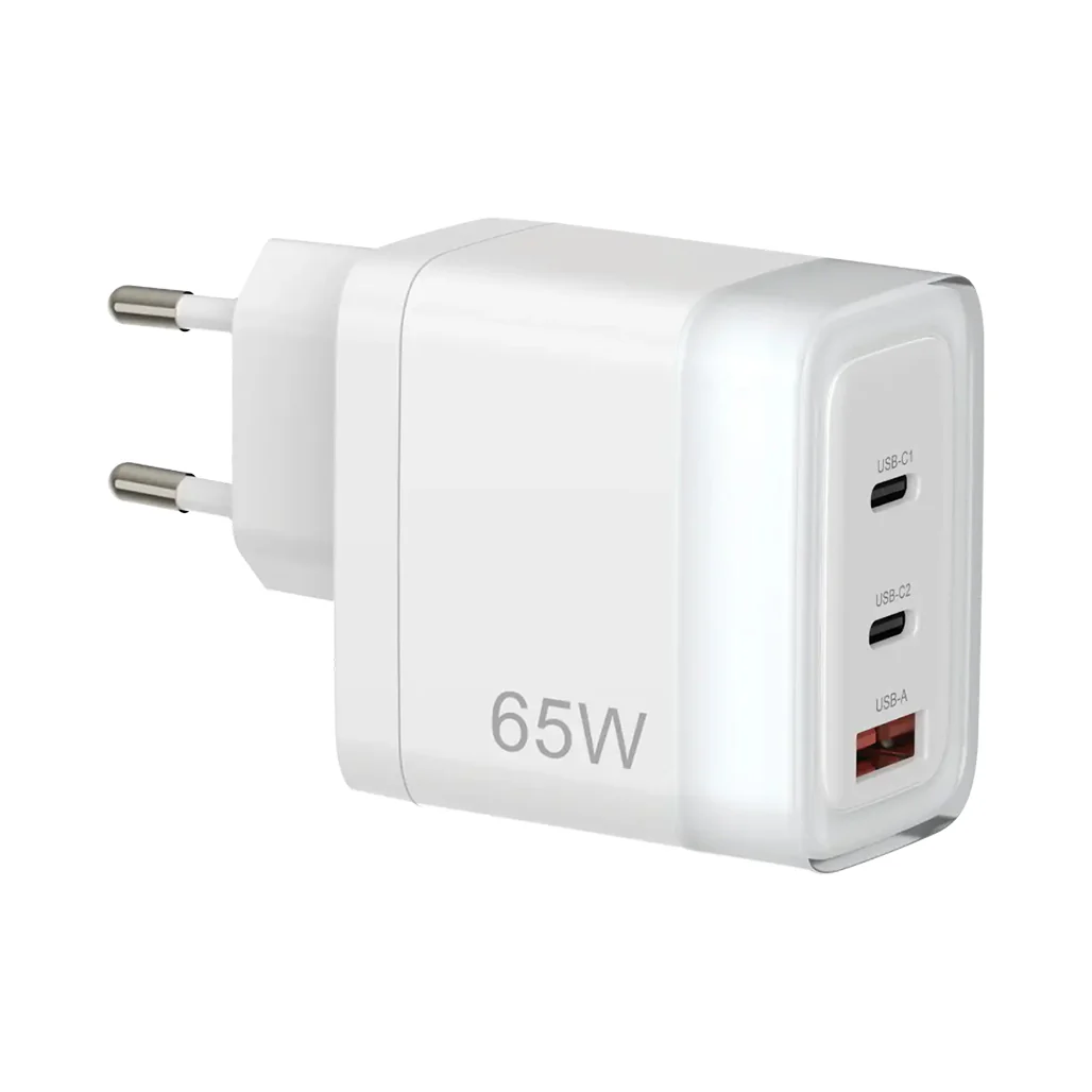 Powerology Lunex Series Fast Charging Adapter - White