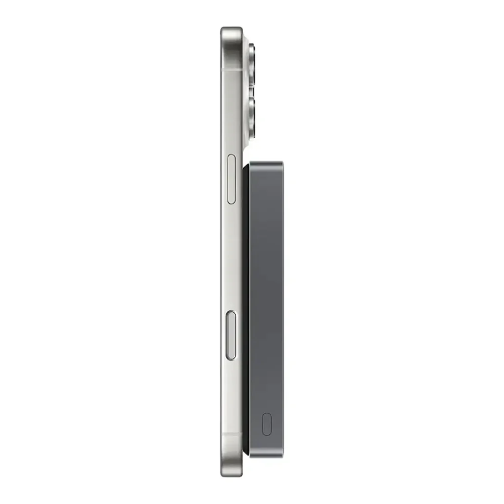 Powerology MagVolt 10000mAh Magnetic Power Bank - Black - Image 3